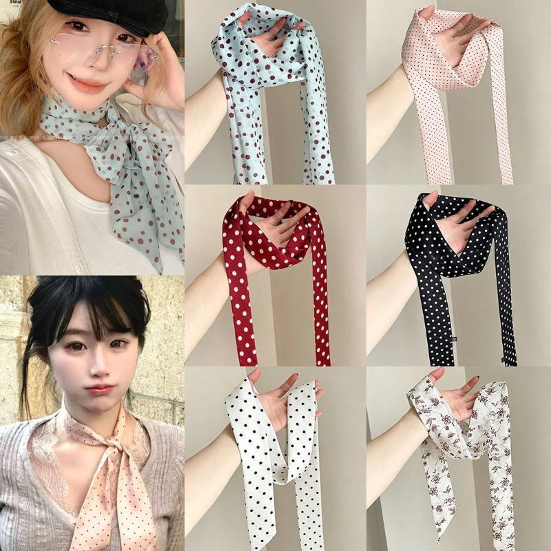 Silk Neck Scarf - Sciarpa in Seta Sottile con Stampa