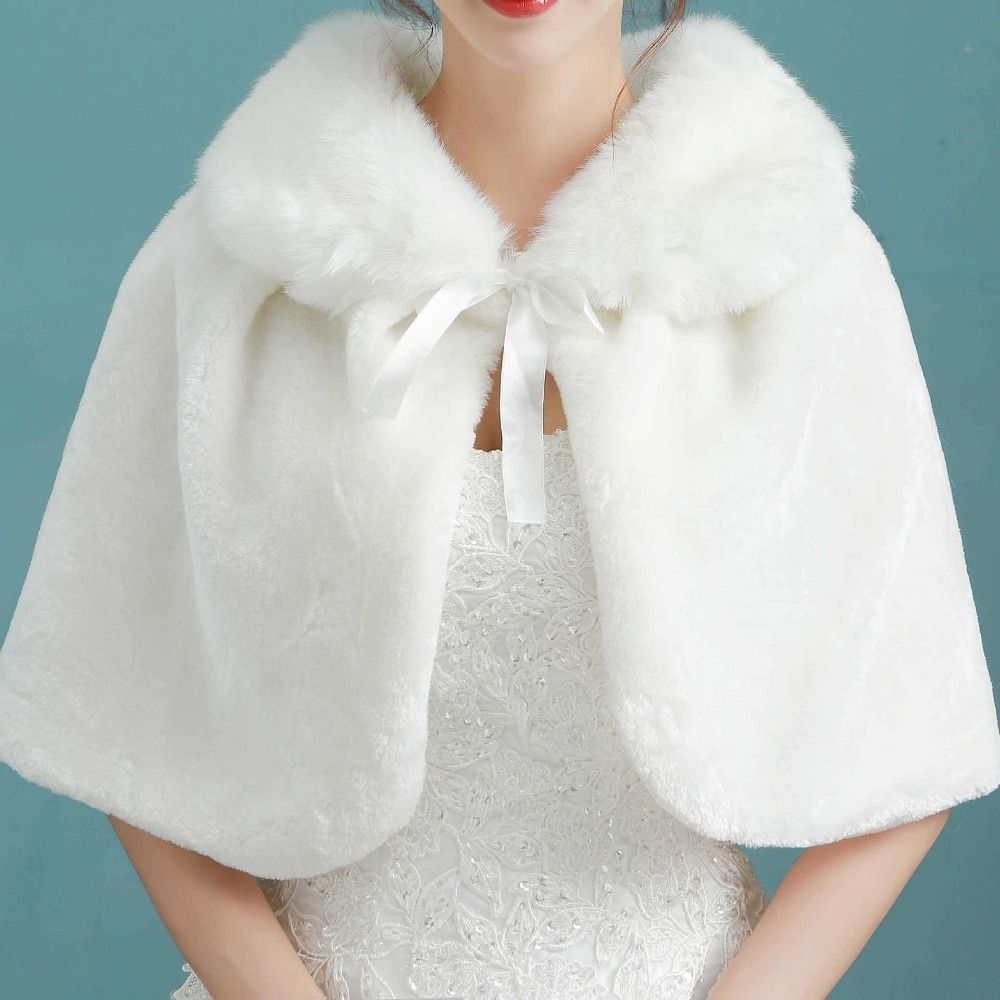 Stola avvolgente in peluche ad - Stole Wedding Shawl recensione e prezzo