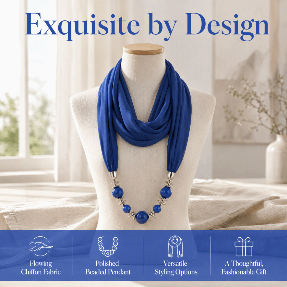 Nuova Sciarpa in Chiffon a Tin - Infinity Scarf Knit recensione e prezzo