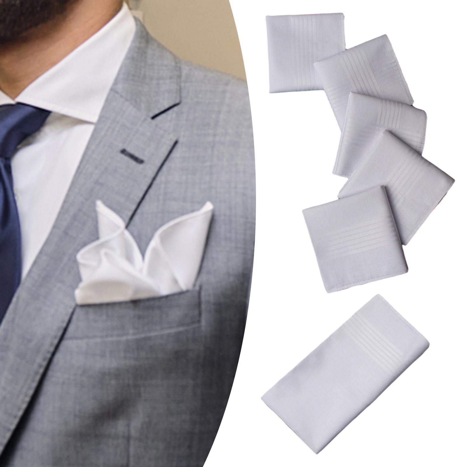Set Regalo di 6 Fazzoletti da  - Handkerchief Cotton Men recensione e prezzo